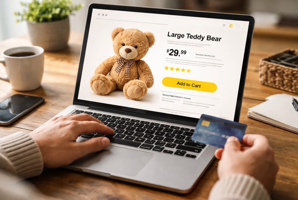 Køb af kæmpe bamse online